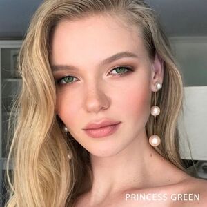 Princess Green Colored Eyelashes
